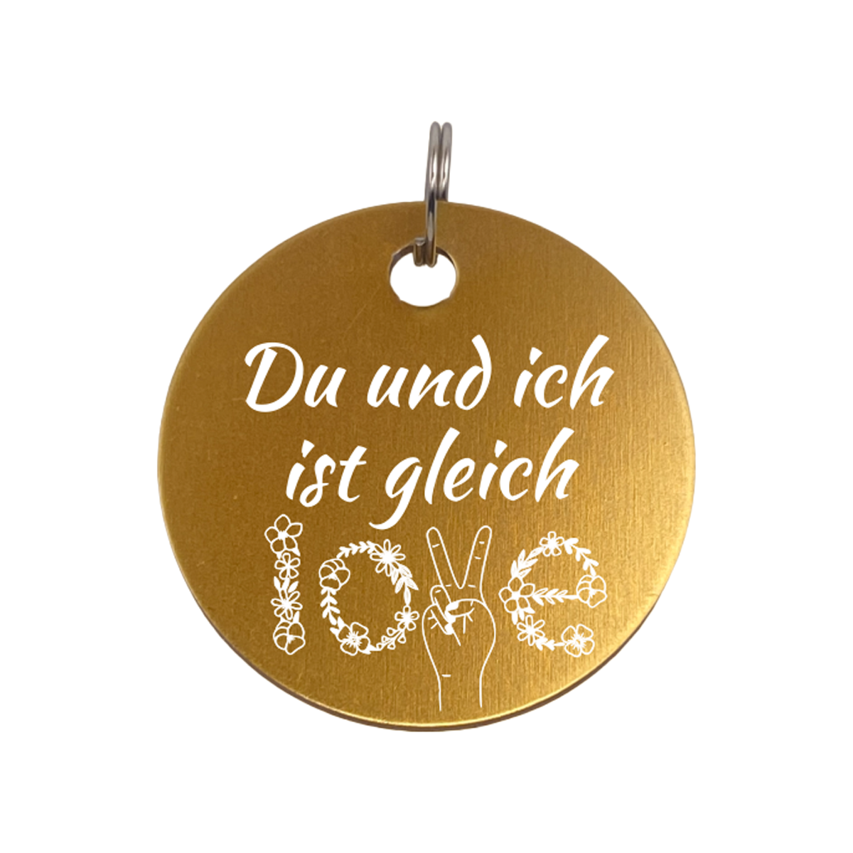 Gravierte Partneranhänger